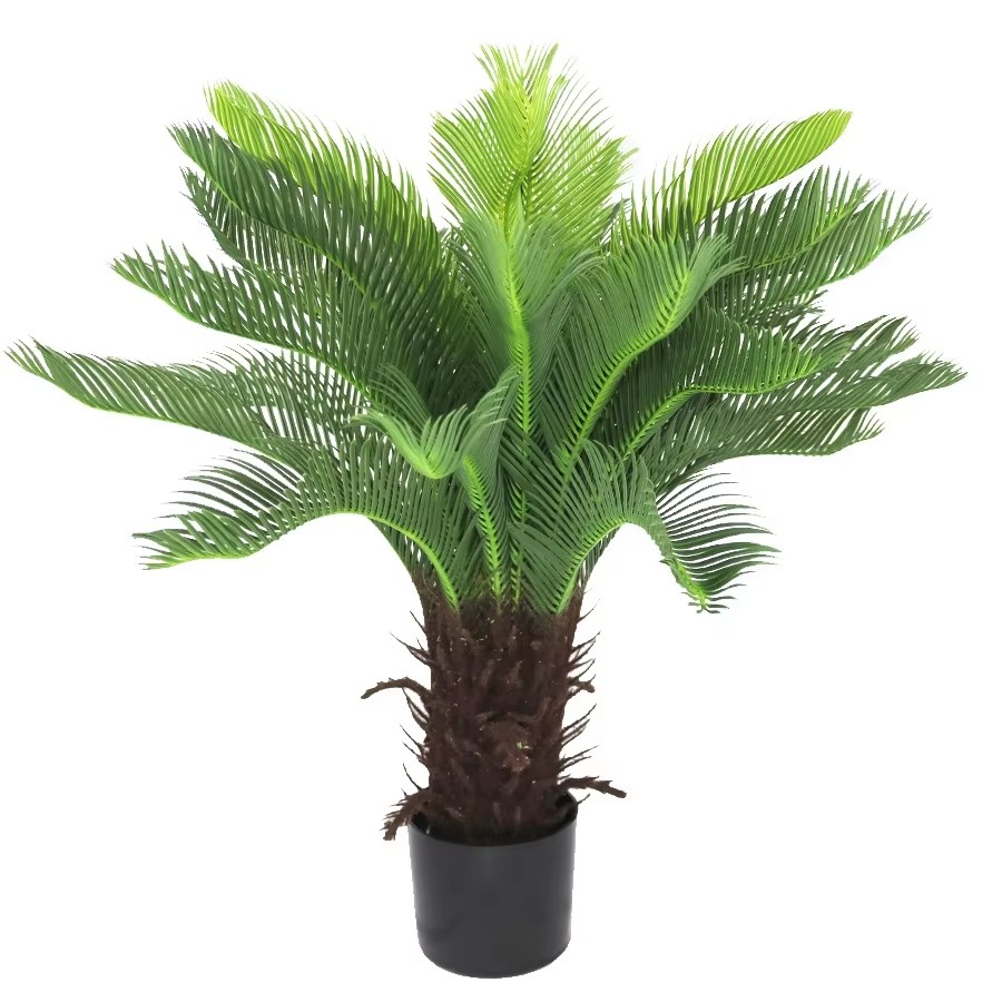 Low maintenance artificial palm