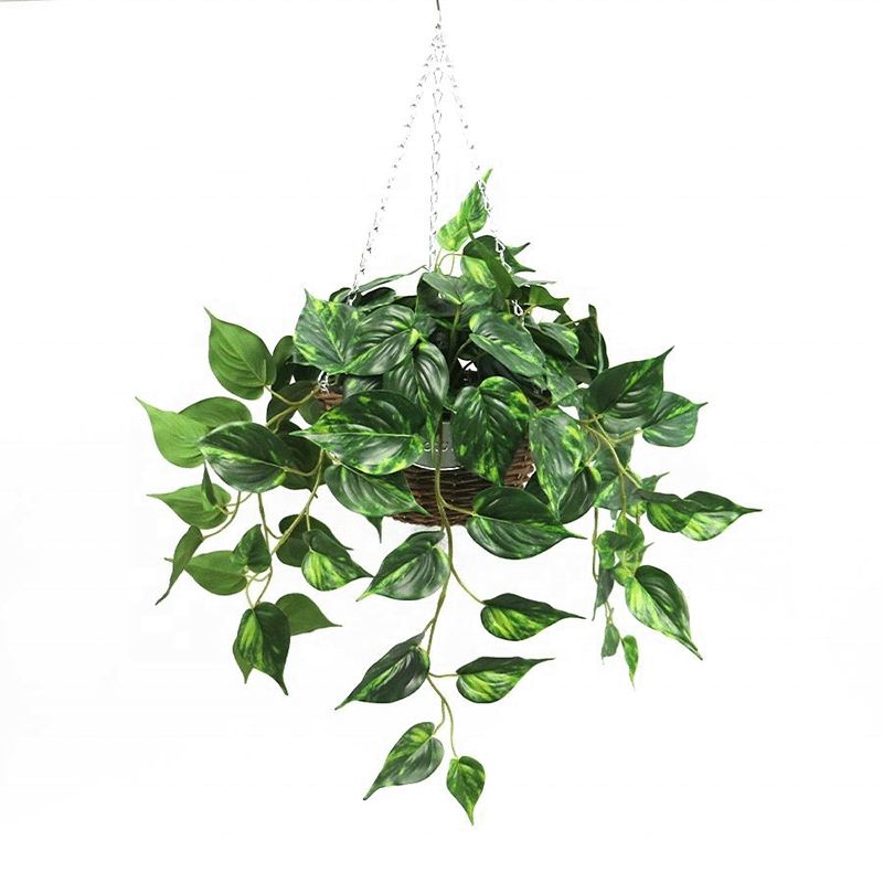faux hanging plant
