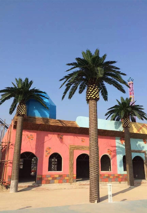 Palmera datilera del Parque de Pekín Canary 2020