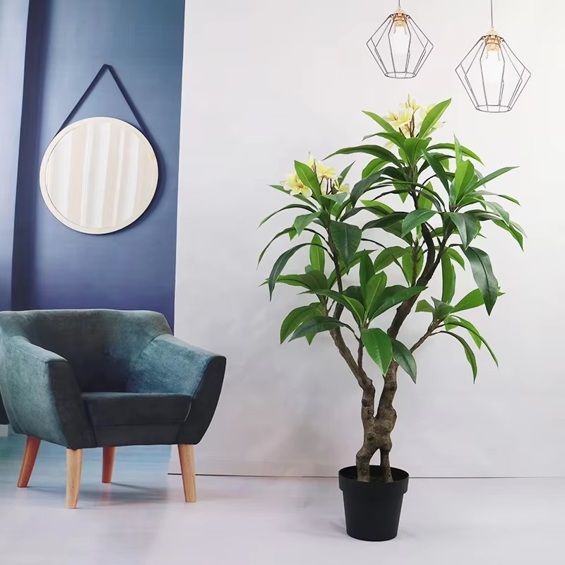 130cm artificial frangipani tree