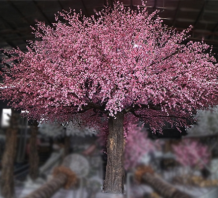 Árboles de cerezo artificiales de 500 cm de altura