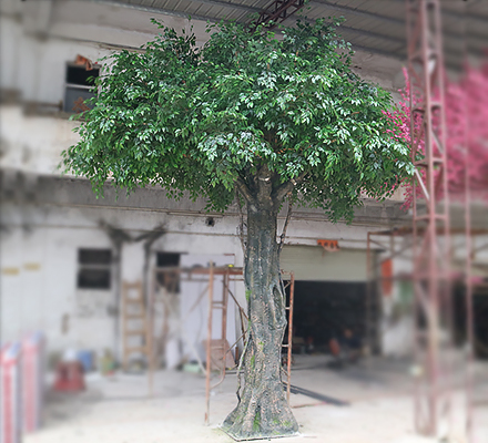 Ficus artificiales de gran tamaño de 600 cm de altura