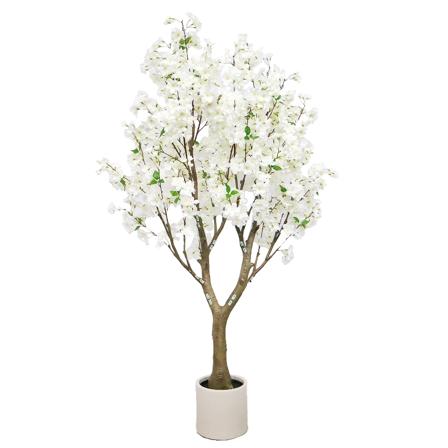 Flores de cerezo artificiales de 170 cm de altura