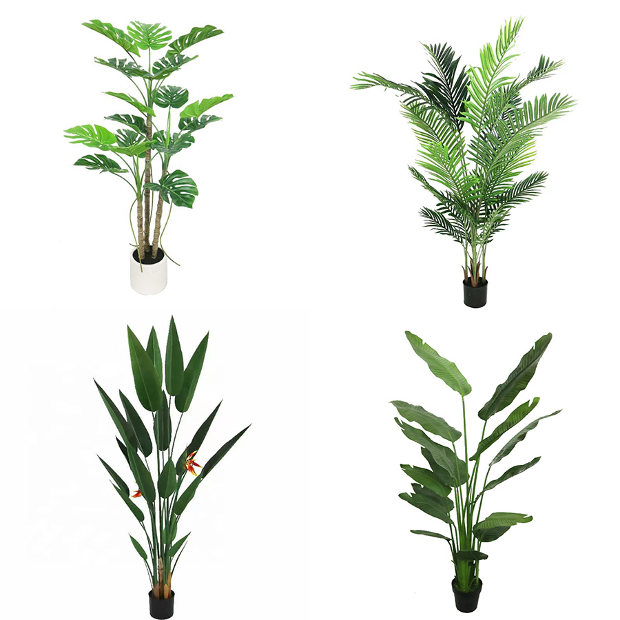 El auge del turismo impulsa la demanda de plantas artificiales tropicales.