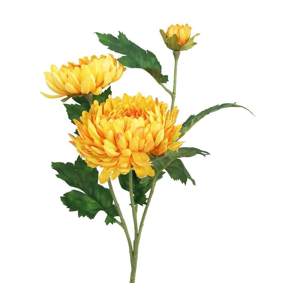 Faux Chrysanthemum Stems