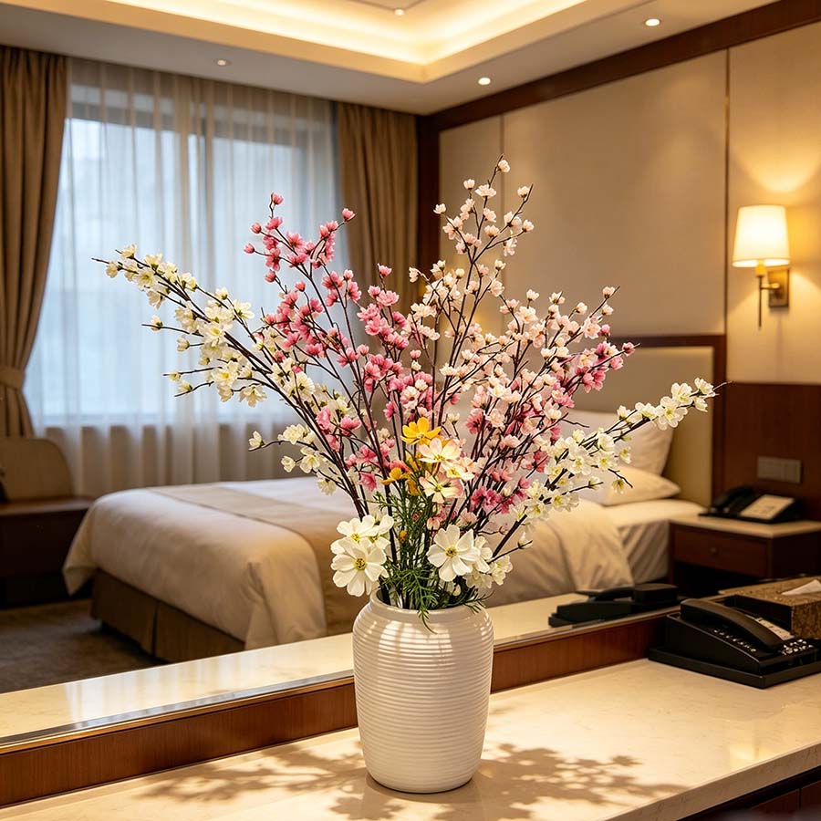 faux flowers