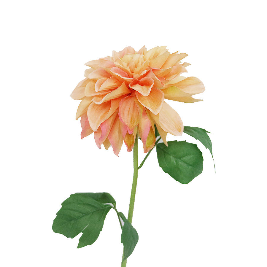 faux dahlia flowers