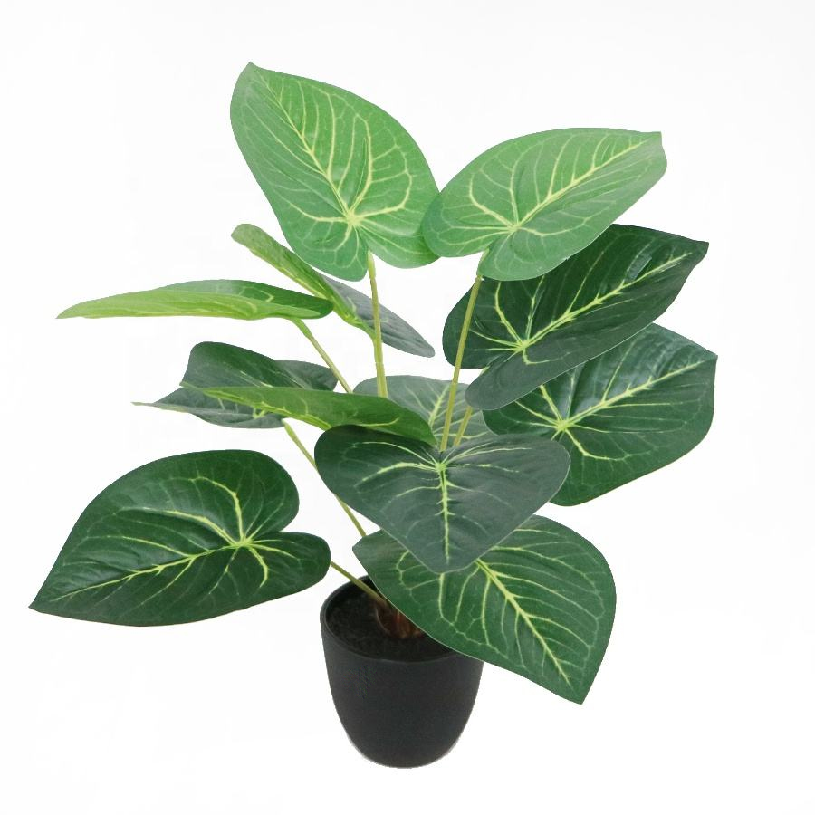 faux potted plant