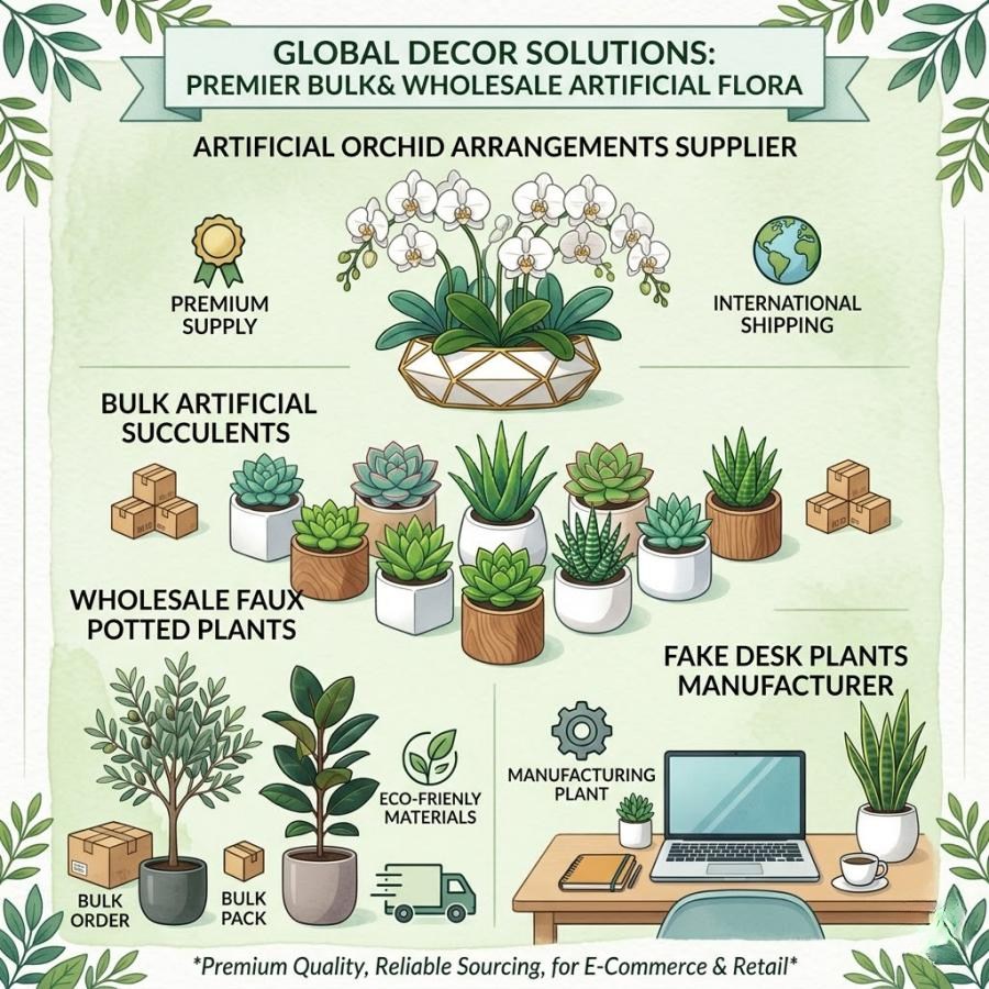 Cómo encontrar plantas artificiales en maceta de aspecto realista para la decoración del hogar.