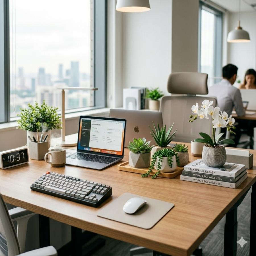Revitalizando espacios de trabajo remotos y corporativos con plantas artificiales en maceta al por mayor.