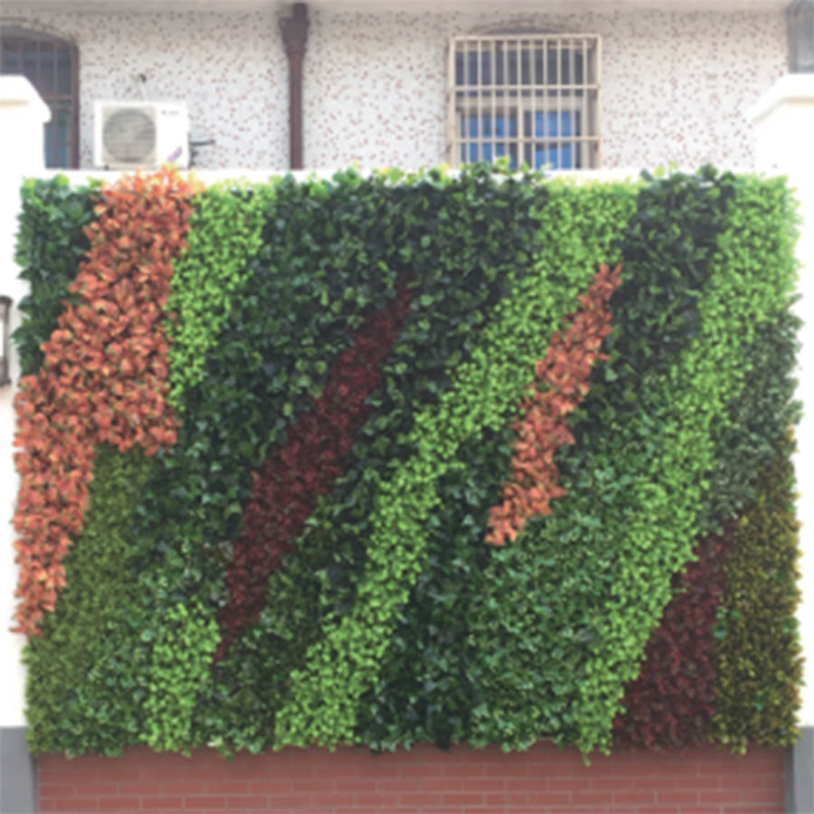 green wall