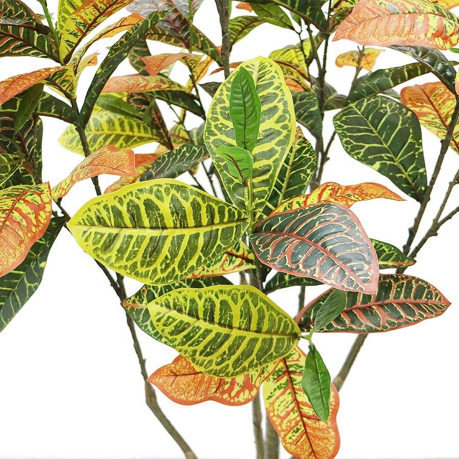 fake croton leaves