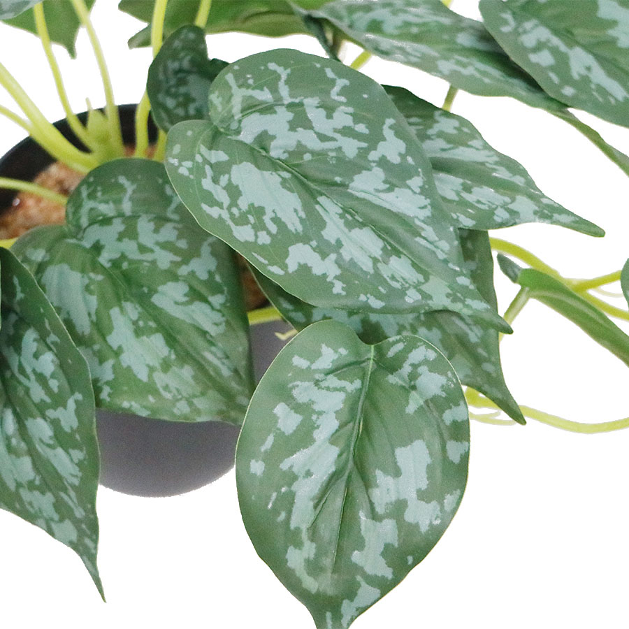 faux plant leaves