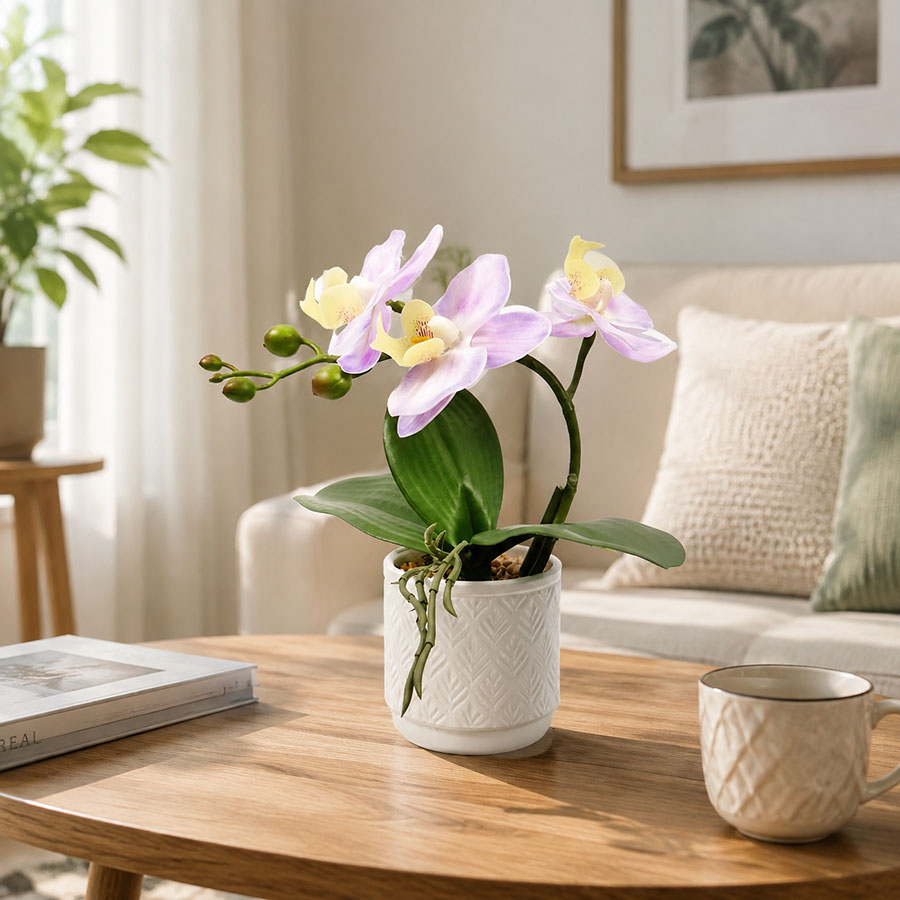 artificial orchid bonsai
